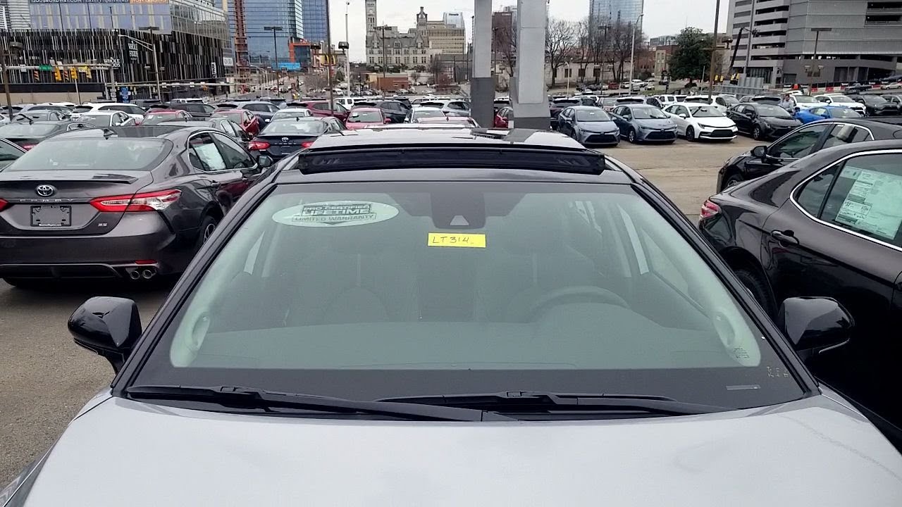 2022 Toyota Camry Panoramic Sunroof