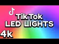 [4K] 3 HOURS of TIKTOK LED COLOR LIGHTS | No Music or Ads | Mood Light (SMOOTH)