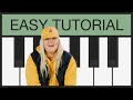 Dance Monkey (Tones And I) | EASY Piano Tutorial | Melodica | Slow