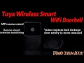 Tuya wireless smart WiFi doorbell HD camera mobile phone remote visual intercom monitoring