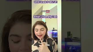 B1 English Test (GESE Grade 5) | SELT British Citizenship| Trinity College London ILR UK