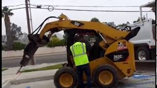 Concrete Sidewalk Removal to Remove Trip Hazards