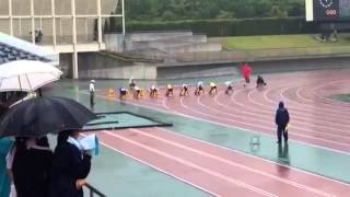 2014.06.08鳥取市選手権一般男子100m決勝