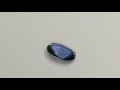 2.213 carat violet sapphire good cut oval 8.89 x 6.92 mm unheated loose stone