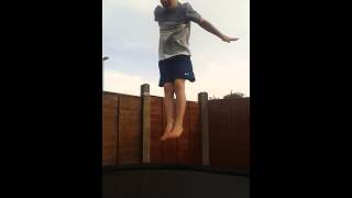 Backflip 360 trampoline tricks
