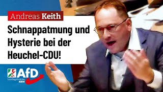 Schnappatmung und Hysterie bei der Heuchel-CDU! – Andreas Keith (AfD)