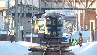 2023.03.05　JR五能線　弘前行き【GV-E400系・2835D】　2023.03.05