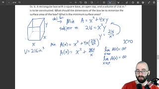 4 7 3 Optimization WITHOUT Closed and Bounded Intervals