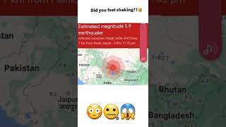 Did you feel Earthquake?? 🫨..... #Earthquake #Bhukamp #Shaking