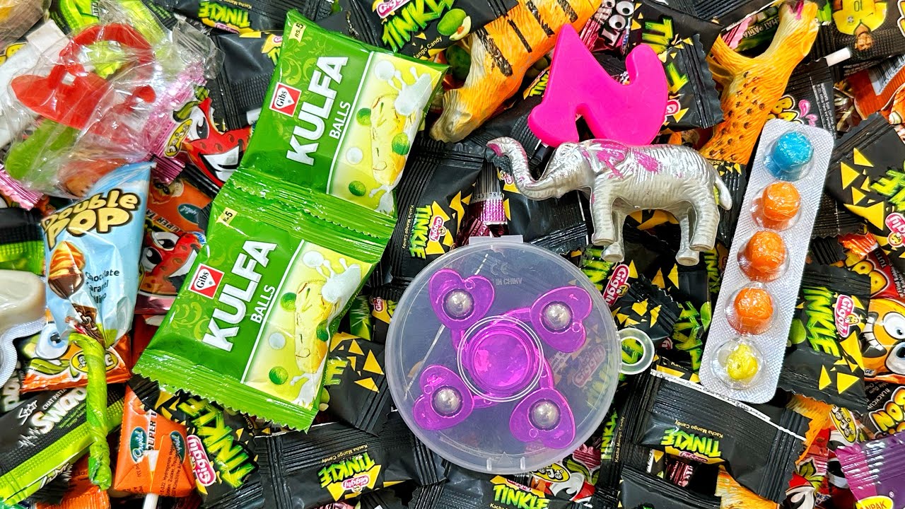 Satisfying Video Yummy Rainbow Gummy Candies Chocolates And Lollipops