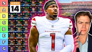Top 70 Flex Rankings & Tiers w/ TE - Week 14