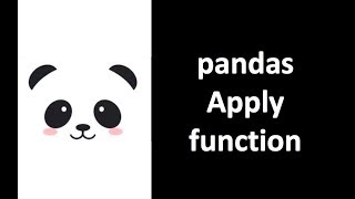 [Pandas Tutorial] Apply function with multiple example