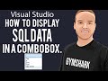 How To Show SQL Items In A ComboBox In VB.NET
