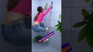 Handle Vacuum Sucker Suction Toilet Bathroom Safe Helping Handle Without Drilling Anti Slip  #shorts