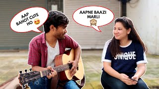 Randomly Singing Punjabi Songs to Himachal Wali | Cute Girl | Singing Prank Funny & Scripted |Sachin