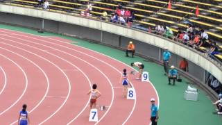 2015年度 兵庫県高校総体 陸上 女子4×100mリレー決勝