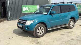 UNRESERVED 2009 Mitsubishi Pajero Commercial FOR AUCTION