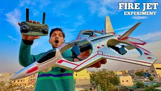 RC V35 Hybrid Fighter Jet Unboxing & Fire Water Test - Chatpat toy TV