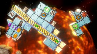 FIRST LOOK - Building Space Stations Like Tetris - Kosmokrats Gameplay