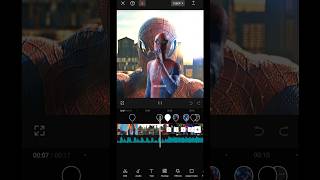 tutorial of my Edit Capcut I best spider man Edit 🕶️ I #viral #spiderman