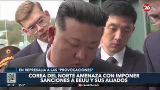 🚨 URGENTE | COREA DEL NORTE AMENAZA con imponer SANCIONES a ESTADOS UNIDOS y a sus ALIADOS