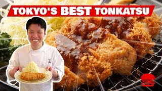 How Tokyo's CRISPIEST Golden Fried Pork Is Made | Tonkatsu