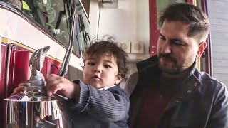 Toddler who nearly died from fentanyl poisoning meets SF paramedics who saved him