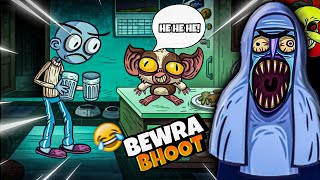 TRIED This Funny Horror Game😂😂😂 | Troll Face Horror Quest