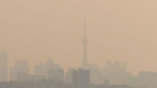Wildfire smoke set to blanket Toronto