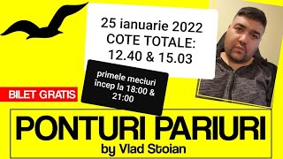 PONTURI PARIURI by Vlad Stoian | 25 ianuarie 2022