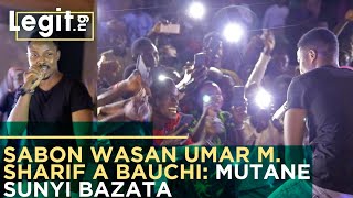 Sabon wasan Umar M Sharif a Bauchi: Mutane sun bashi mamaki | Legit TV Hausa