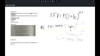 Test 3 video explanation