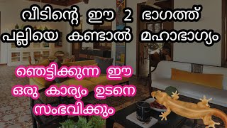 വീടിന്റെ ഈ 2 ഭാഗത്ത് പല്ലിയെ കണ്ടാൽ ലക്ഷ്മി ദേവി നൽക്കുന്ന സൂചന ഉടനെ സംഭവിക്കും. jyothsham mlayalam