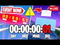 FORTNITE EVENT COUNTDOWN LIVE🔴 24/7 & In-game Event Right Now!