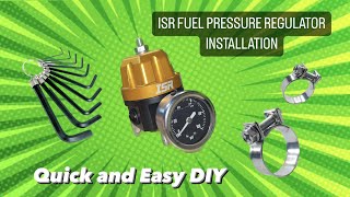 How to Install an ISR Fuel Pressure Regulator in 2 Minutes! - NISSAN 240sx KA-T