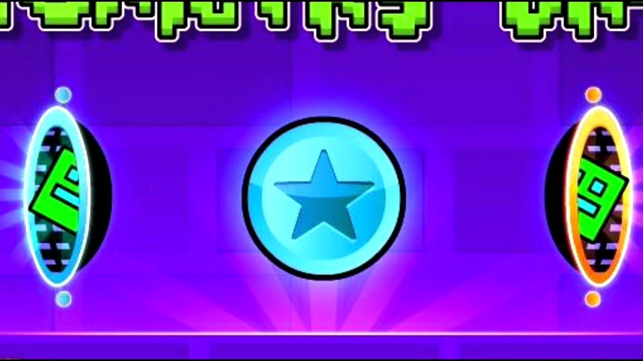 Когда выйдет 2.2 в geometry dash. Geometry Dash монета. Две монеты геометрии Даш. Секрет коинс в геометрии Дэш.