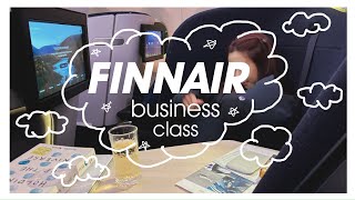 ✈️FINNAIRビジネスクラス!☁️庶民が初めてビジネスに乗ったうれしかった記念vlog✨