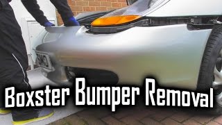 Porsche Boxster 911 996 986 Front Bumper Easy Removal Guide