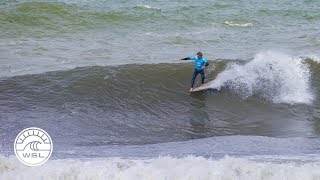 2019 Longboard Pro Espinho Highlights: Competition Underway in Strong Surf in Espinho