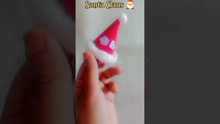 How to make santa cap🎅🤯🥳#christmas #santaclaus #capcut #diy #christmascrafts #shorts #trending #new