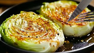 Cabbage with mushrooms is tastier than meat. Why didn't I know this cabbage recipe before