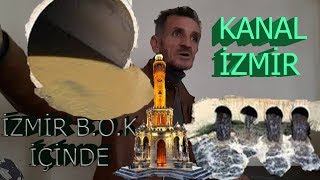 İZMİR de LAĞIM KOKUSU EVLERE KADAR GİRDİ