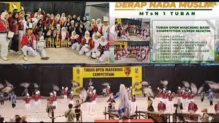 Derap Nada Muslim MTSN1 Tuban pada lomba TOMC 2025#drumband #mtsn #lombadrumband #marchingband #vlog