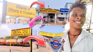 Titlagarh Jn To Kantabanji To Harishankar Road To Nuapada By Train 🚆| Sambalpurivlogs ❤️ #vlogs