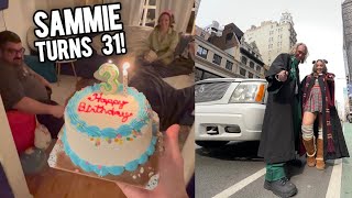 She's OFFICIALLY 31 Let's Go To New York! (BIRTHDAY VLOG)