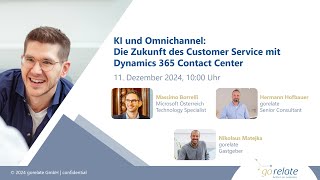 Webinar | KI und Omnichannel: Die Zukunft des Customer Service mit Dynamics 365 Contact Center