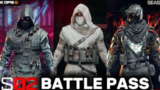 BO6 Season 2 Battle Pass Normal VS Blackcell Skins Upcoming Bundles Black Ops 6 \u0026 Warzone