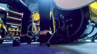 Double bass pedal cam | 230 BPM | Blastbeats