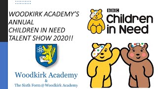 Woodkirk Academy's virtual Children in Need Talent Show 2020