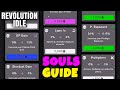 SOULS AND TIME FLUX GUIDE // REVOLUTION IDLE